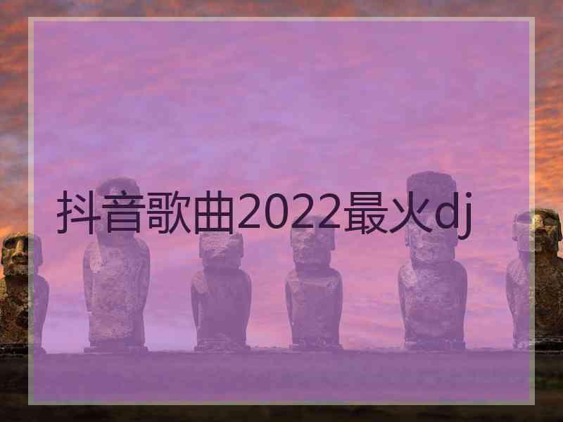 抖音歌曲2022最火dj