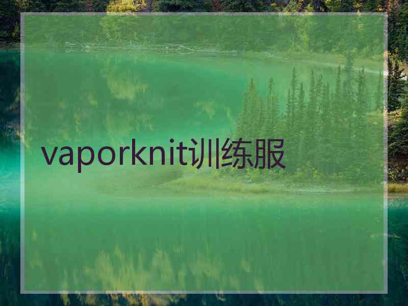 vaporknit训练服