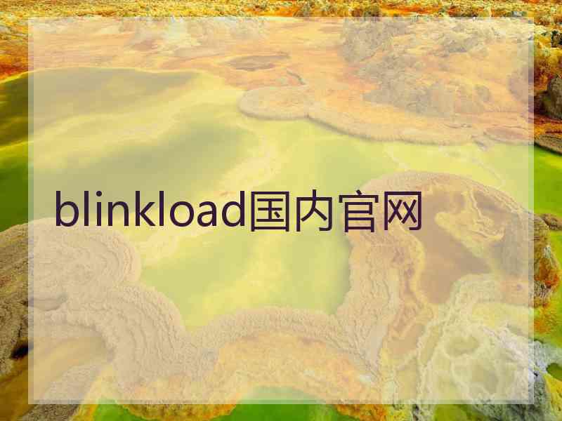 blinkload国内官网