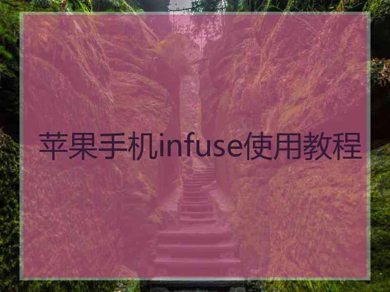 苹果手机infuse使用教程