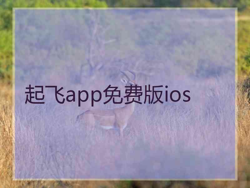 起飞app免费版ios