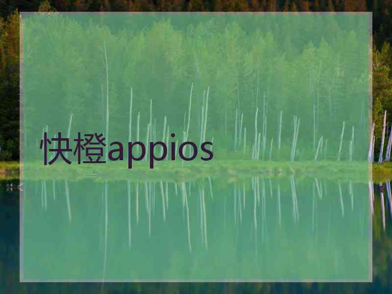 快橙appios