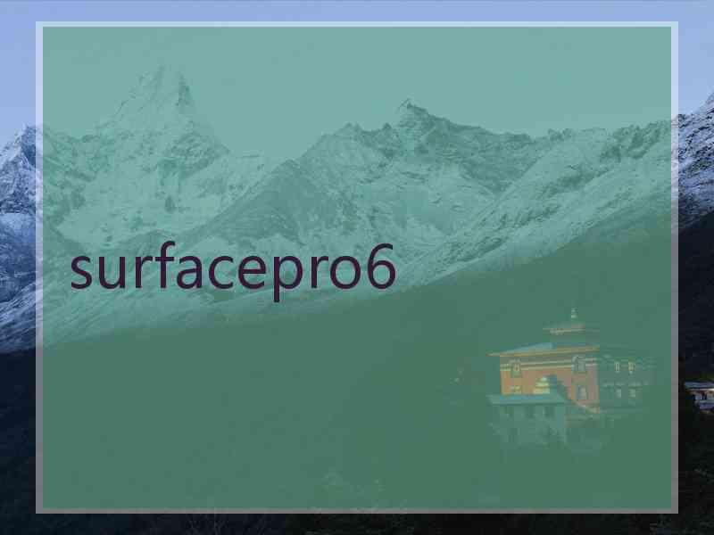 surfacepro6