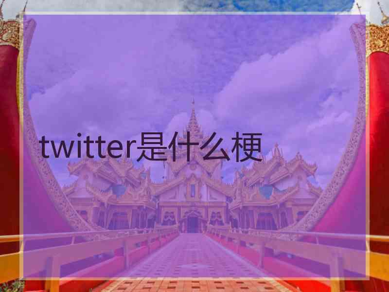 twitter是什么梗