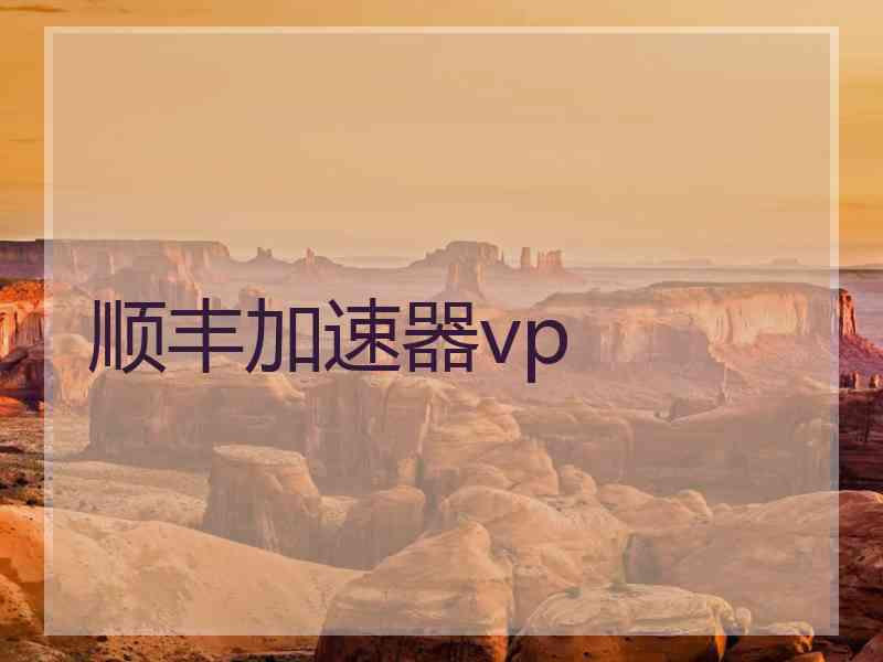 顺丰加速器vp