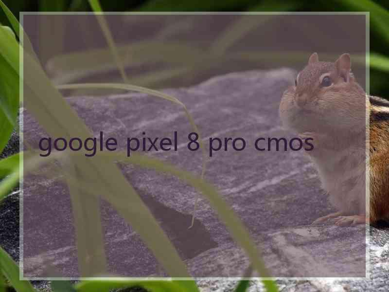 google pixel 8 pro cmos