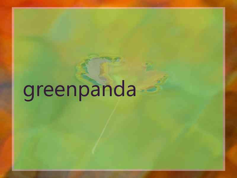 greenpanda