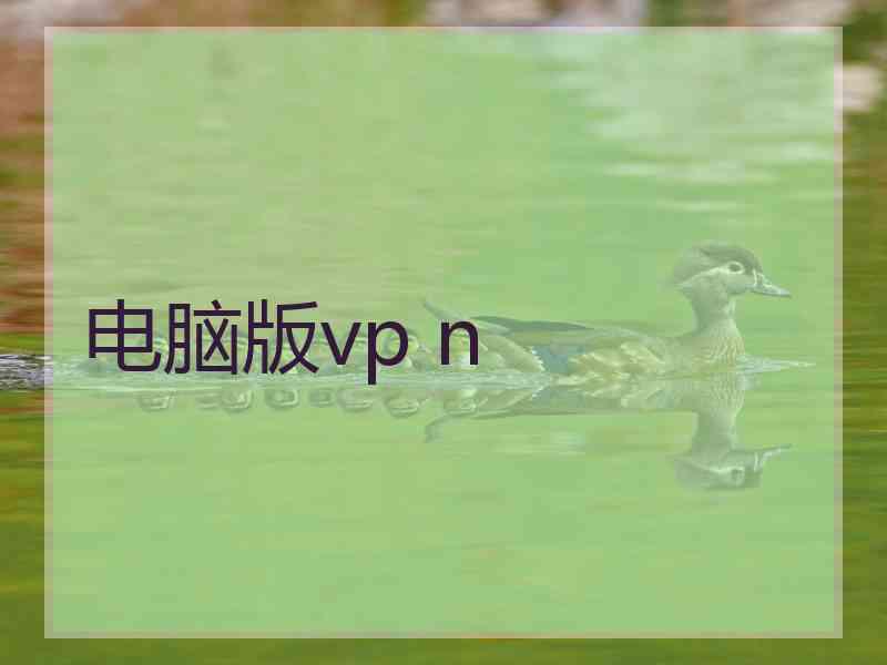 电脑版vp n