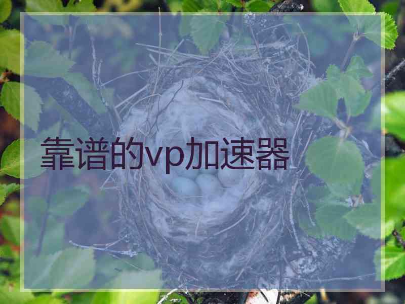 靠谱的vp加速器