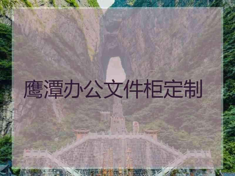 鹰潭办公文件柜定制