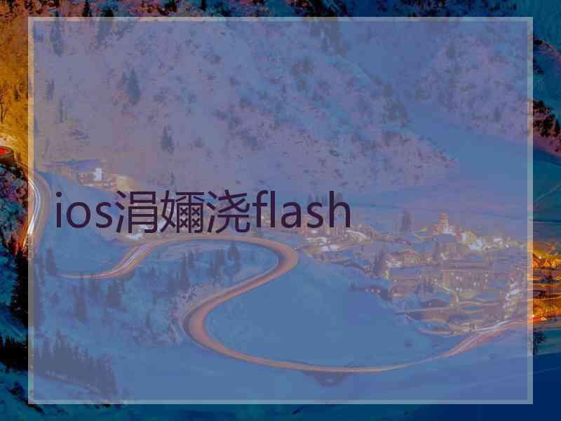 ios涓嬭浇flash