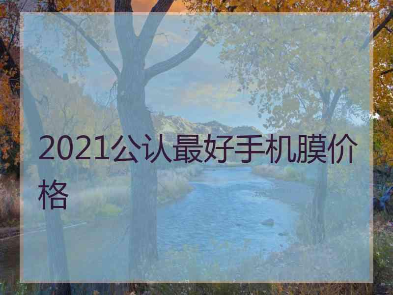 2021公认最好手机膜价格