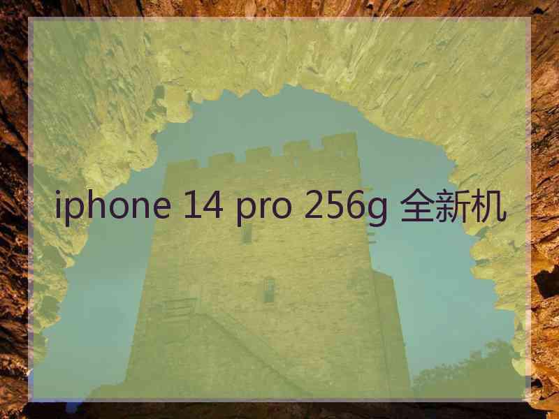 iphone 14 pro 256g 全新机