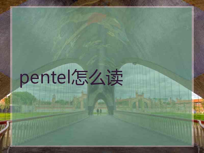 pentel怎么读