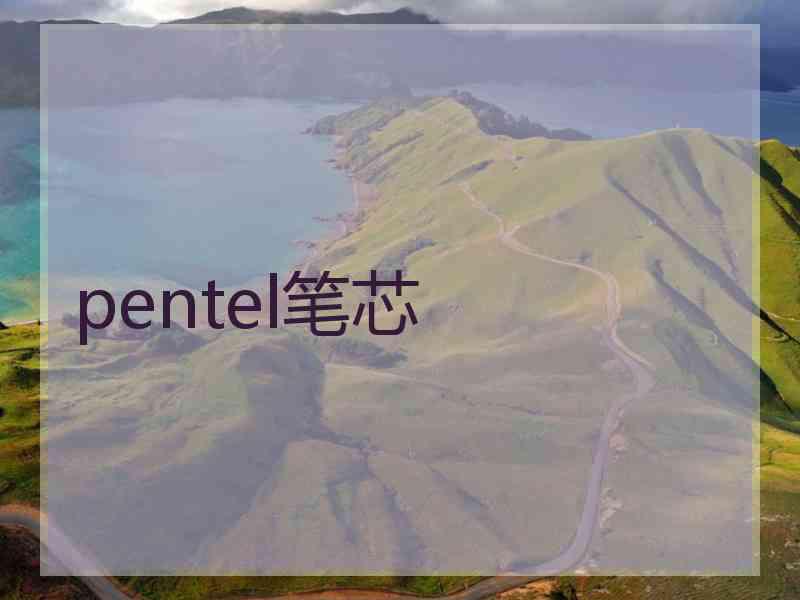 pentel笔芯