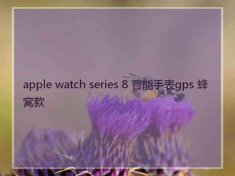 apple watch series 8 智能手表gps 蜂窝款