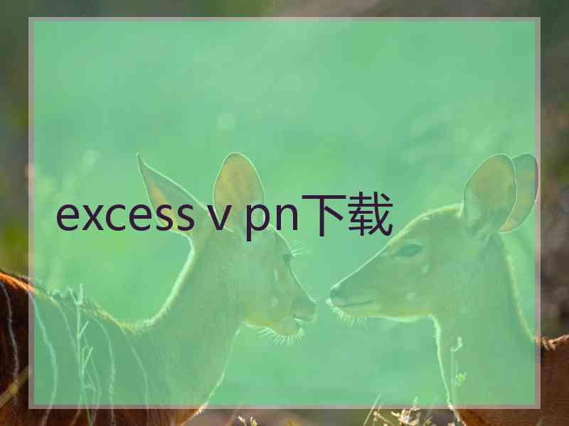 excessⅴpn下载