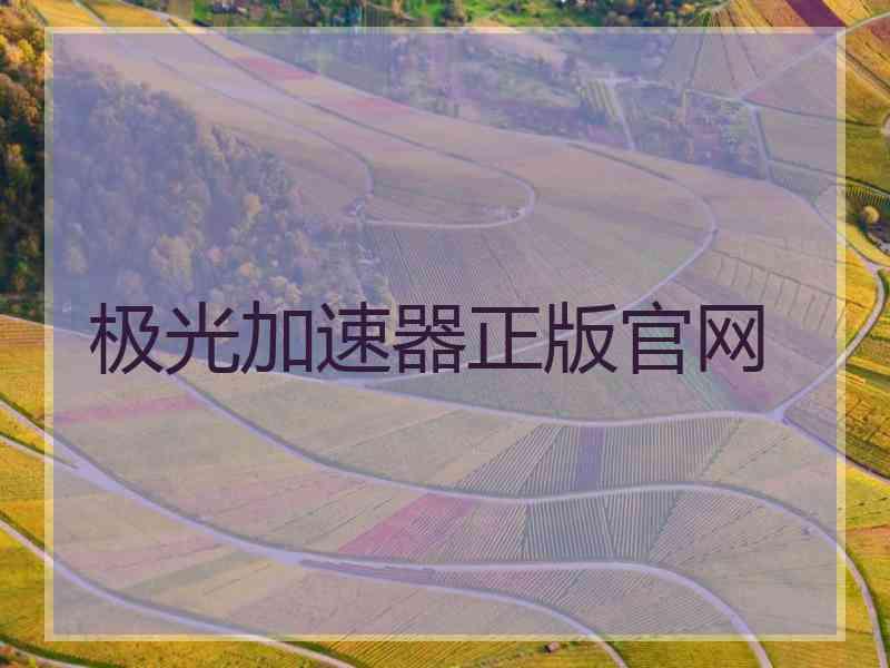 极光加速器正版官网