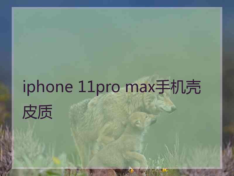 iphone 11pro max手机壳皮质