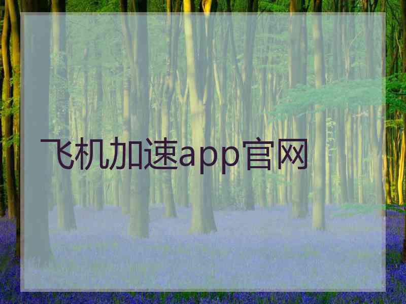 飞机加速app官网