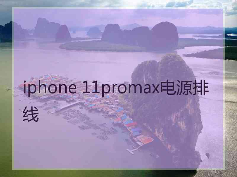 iphone 11promax电源排线