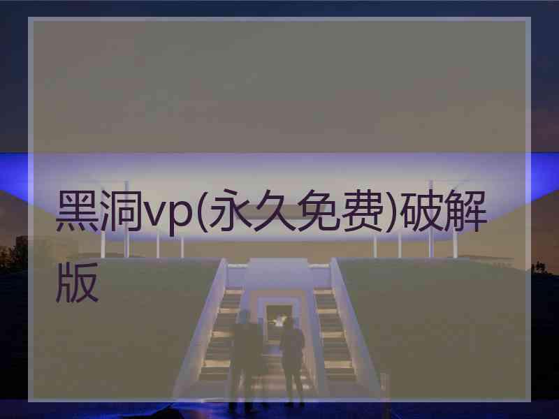 黑洞vp(永久免费)破解版