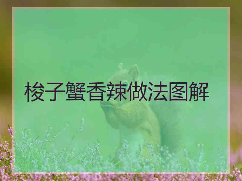 梭子蟹香辣做法图解