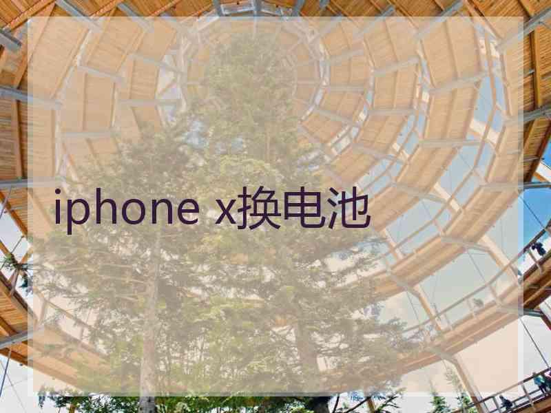 iphone x换电池