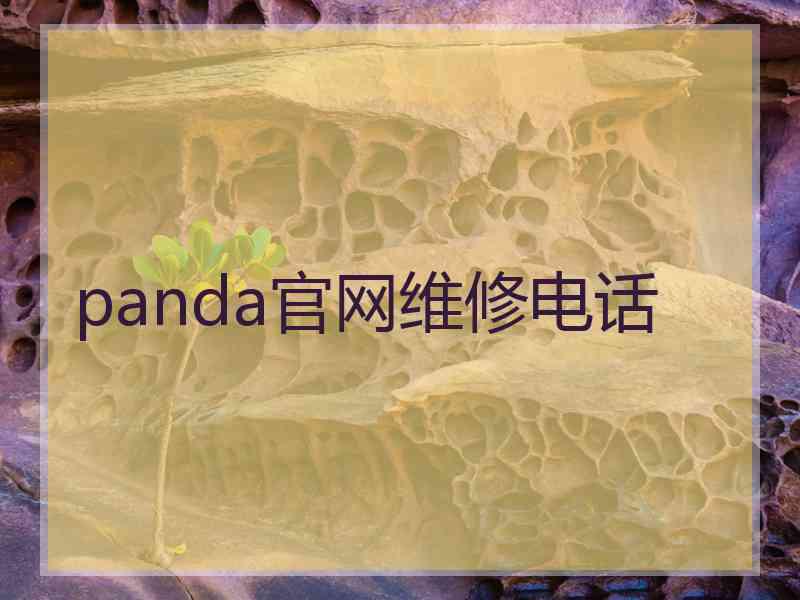 panda官网维修电话