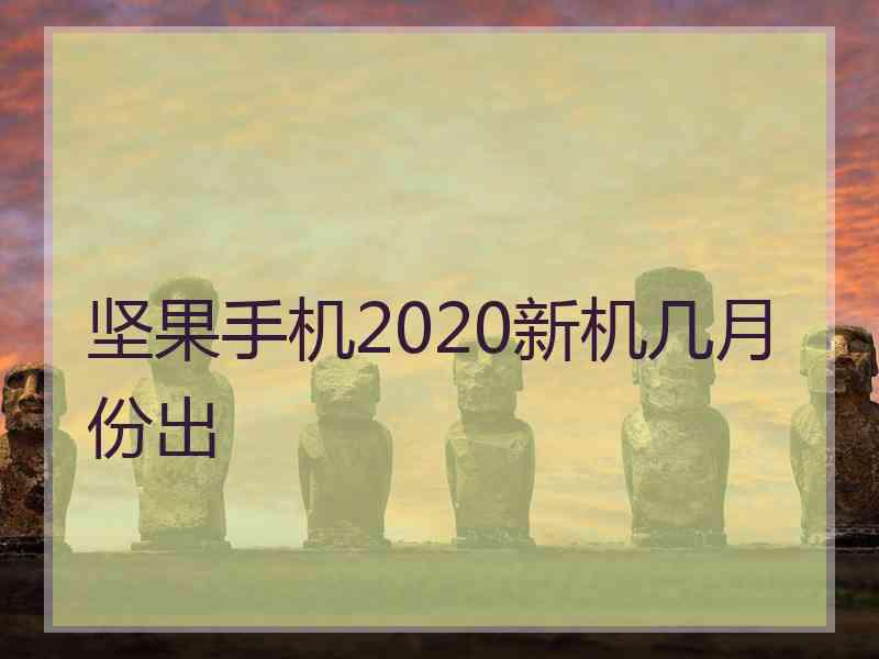 坚果手机2020新机几月份出