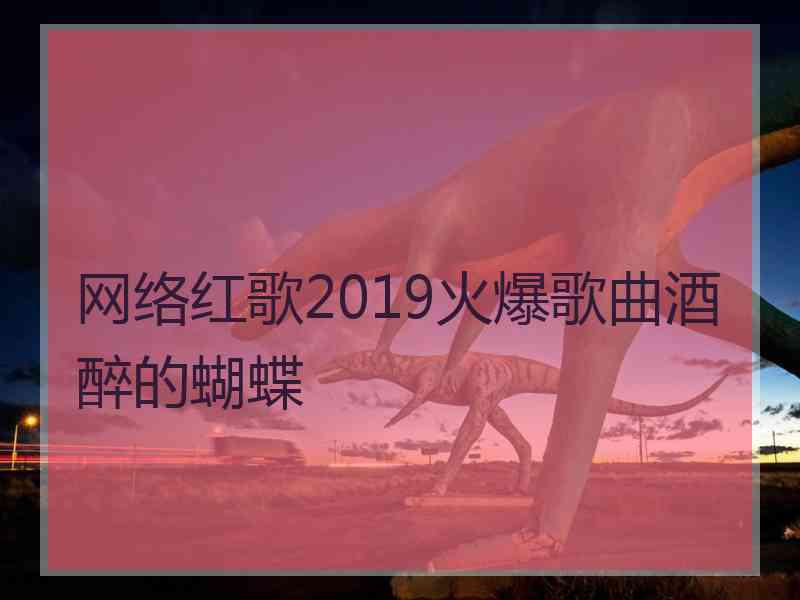 网络红歌2019火爆歌曲酒醉的蝴蝶