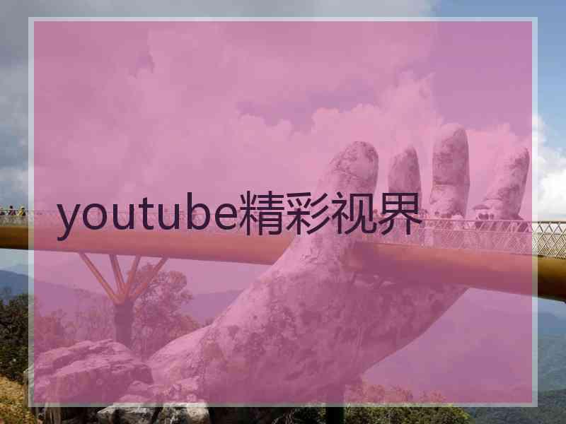 youtube精彩视界