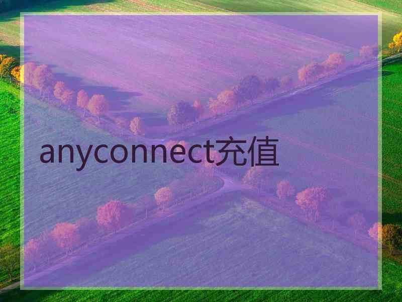 anyconnect充值