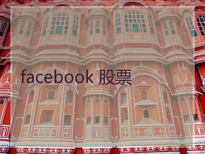 facebook 股票