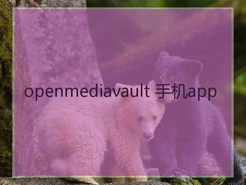 openmediavault 手机app