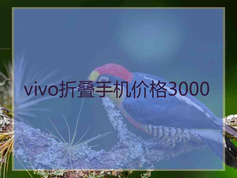 vivo折叠手机价格3000