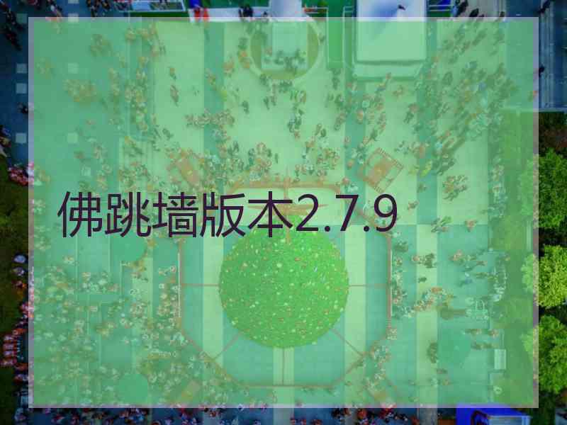 佛跳墙版本2.7.9