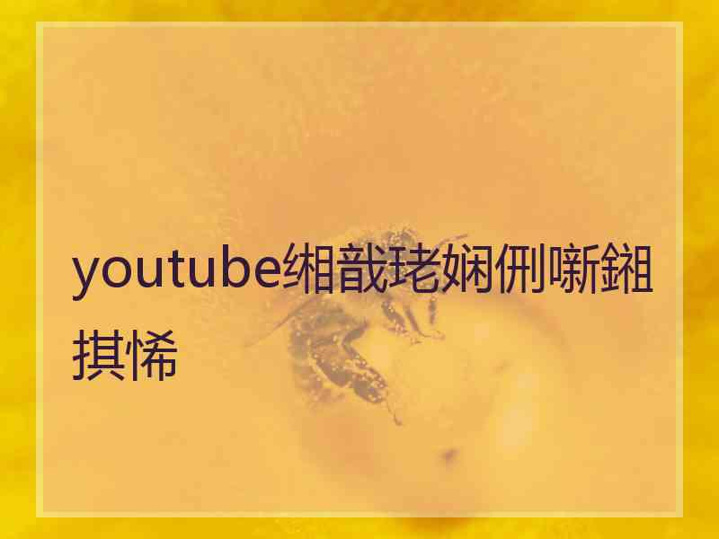 youtube缃戠珯娴侀噺鎺掑悕