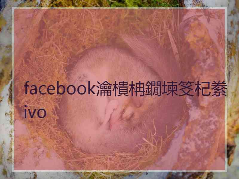 facebook瀹樻柟鐗堜笅杞絭ivo