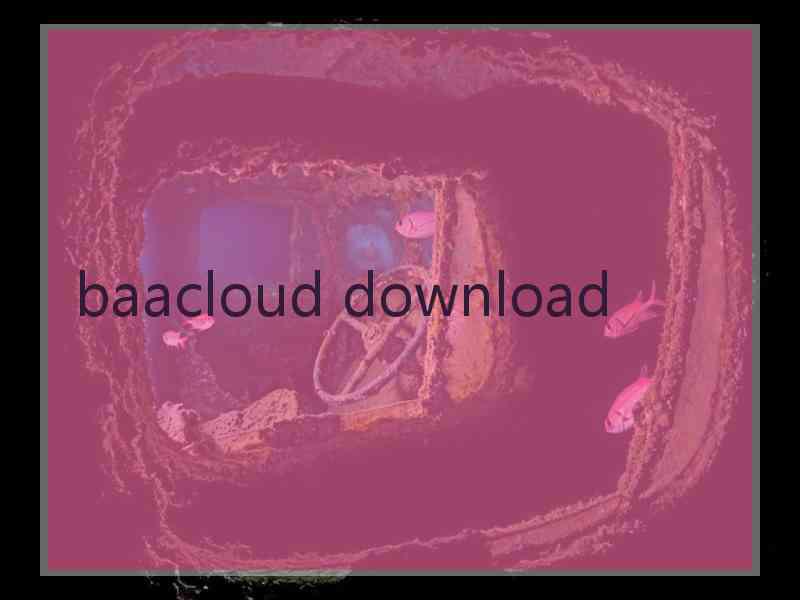 baacloud download