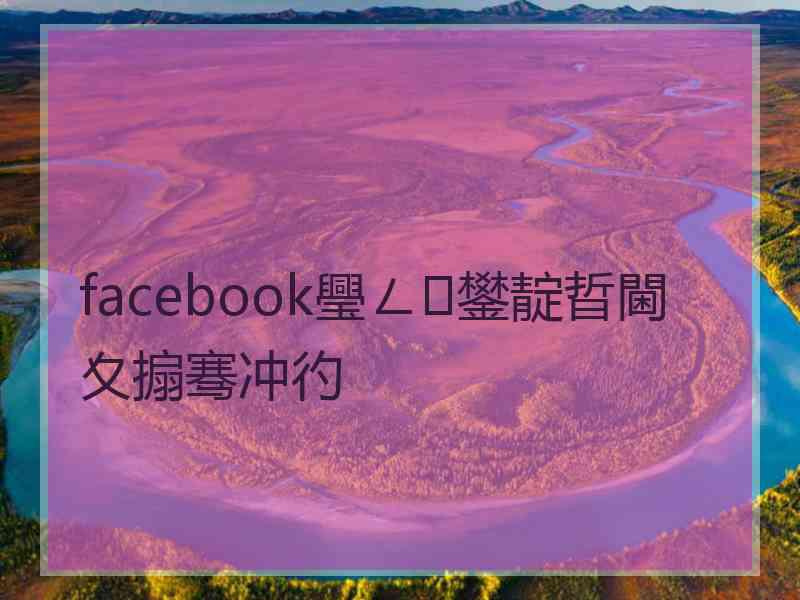 facebook璺ㄥ鐢靛晢閫夊搧骞冲彴