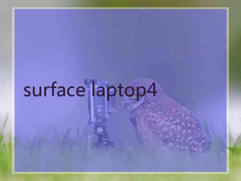 surface laptop4