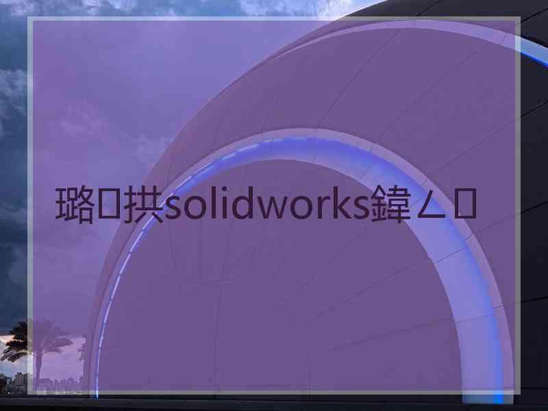 璐拱solidworks鍏ㄥ