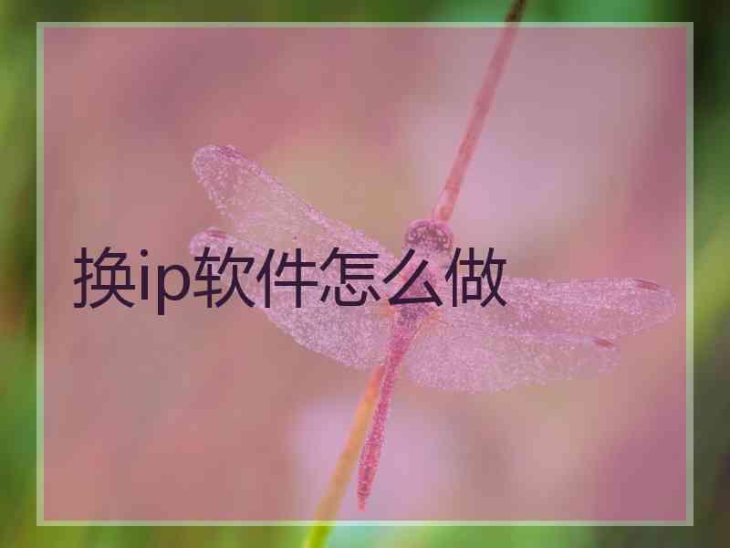 换ip软件怎么做