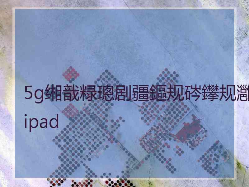 5g缃戠粶璁剧疆鏂规硶鑻规灉ipad