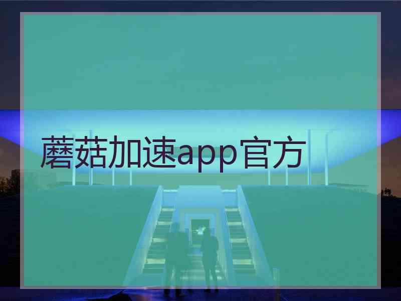 蘑菇加速app官方