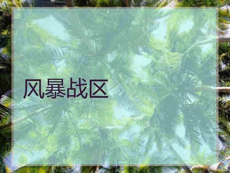 风暴战区