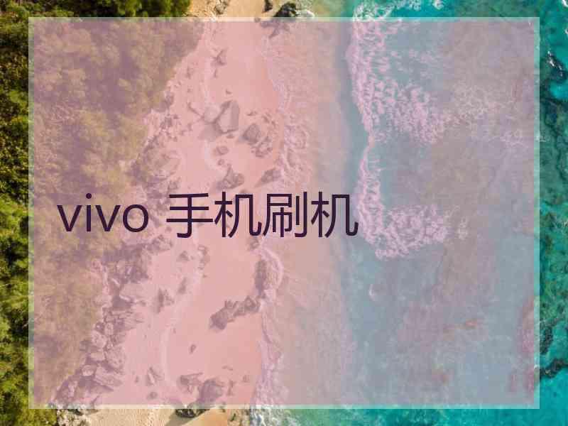 vivo 手机刷机