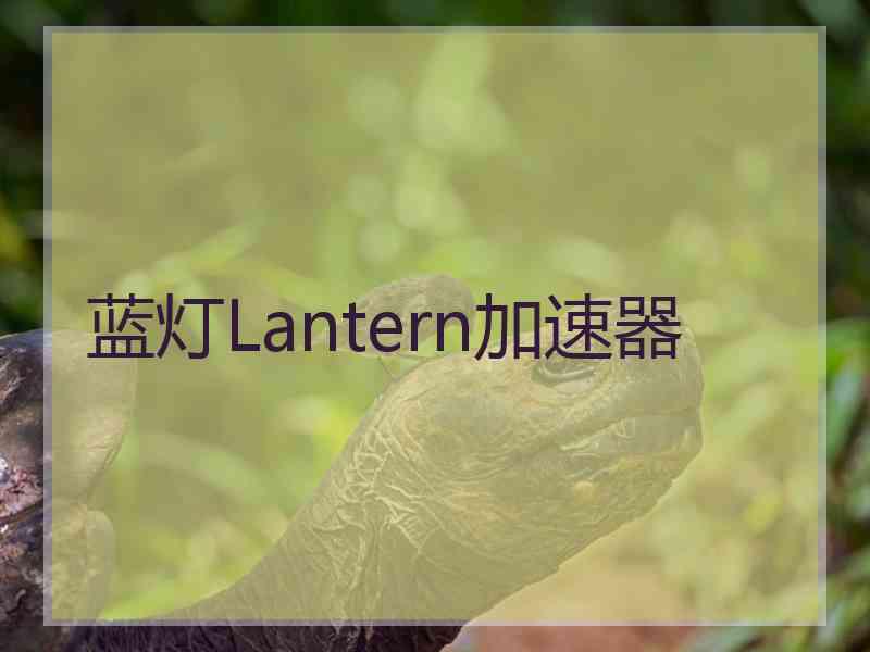 蓝灯Lantern加速器