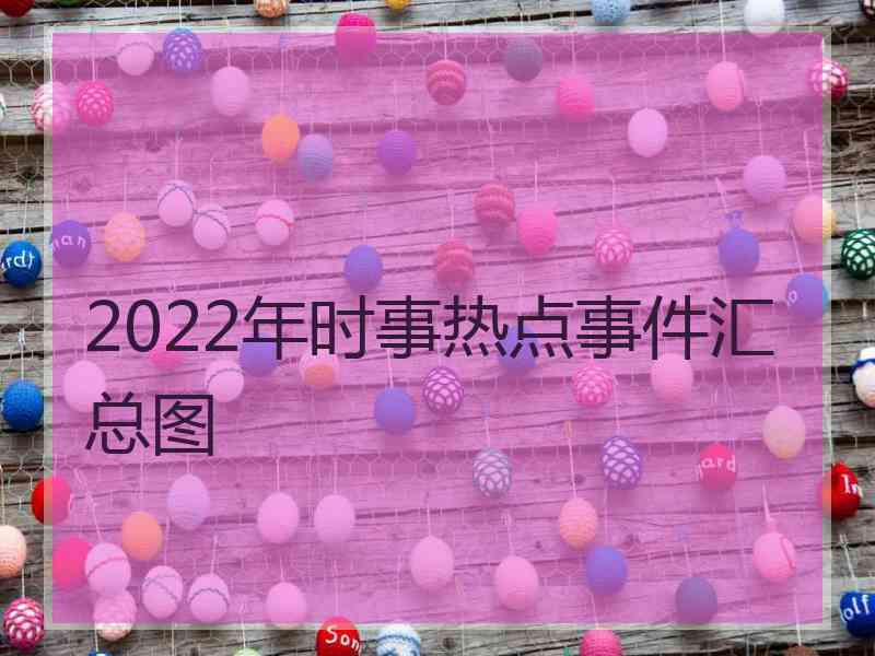 2022年时事热点事件汇总图